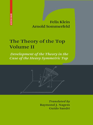 cover image of The Theory of the Top. Volume II